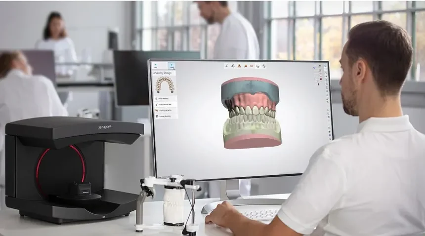 Diseño digital de sonrisa en laboratorio